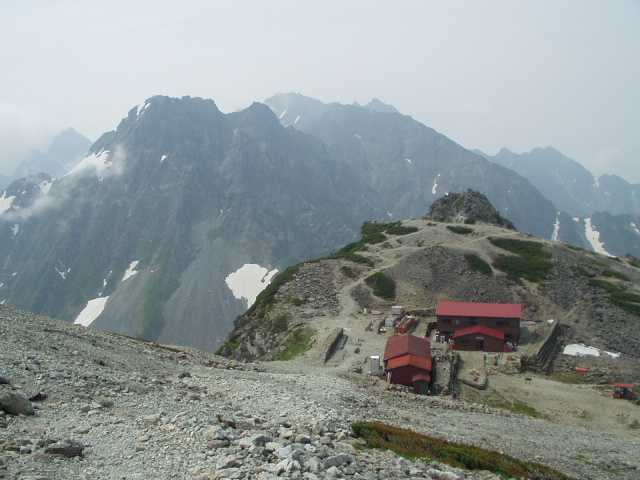 天狗原への分岐