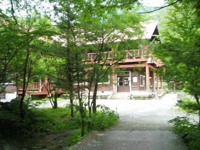 河原を進む