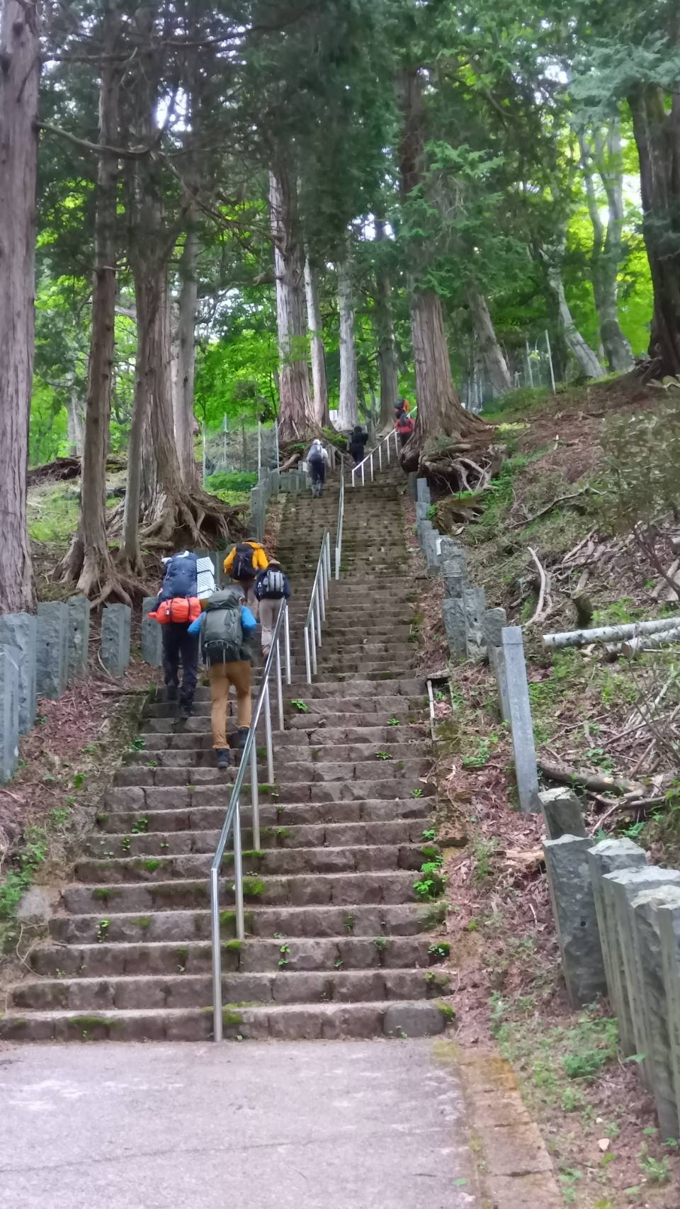 長い階段