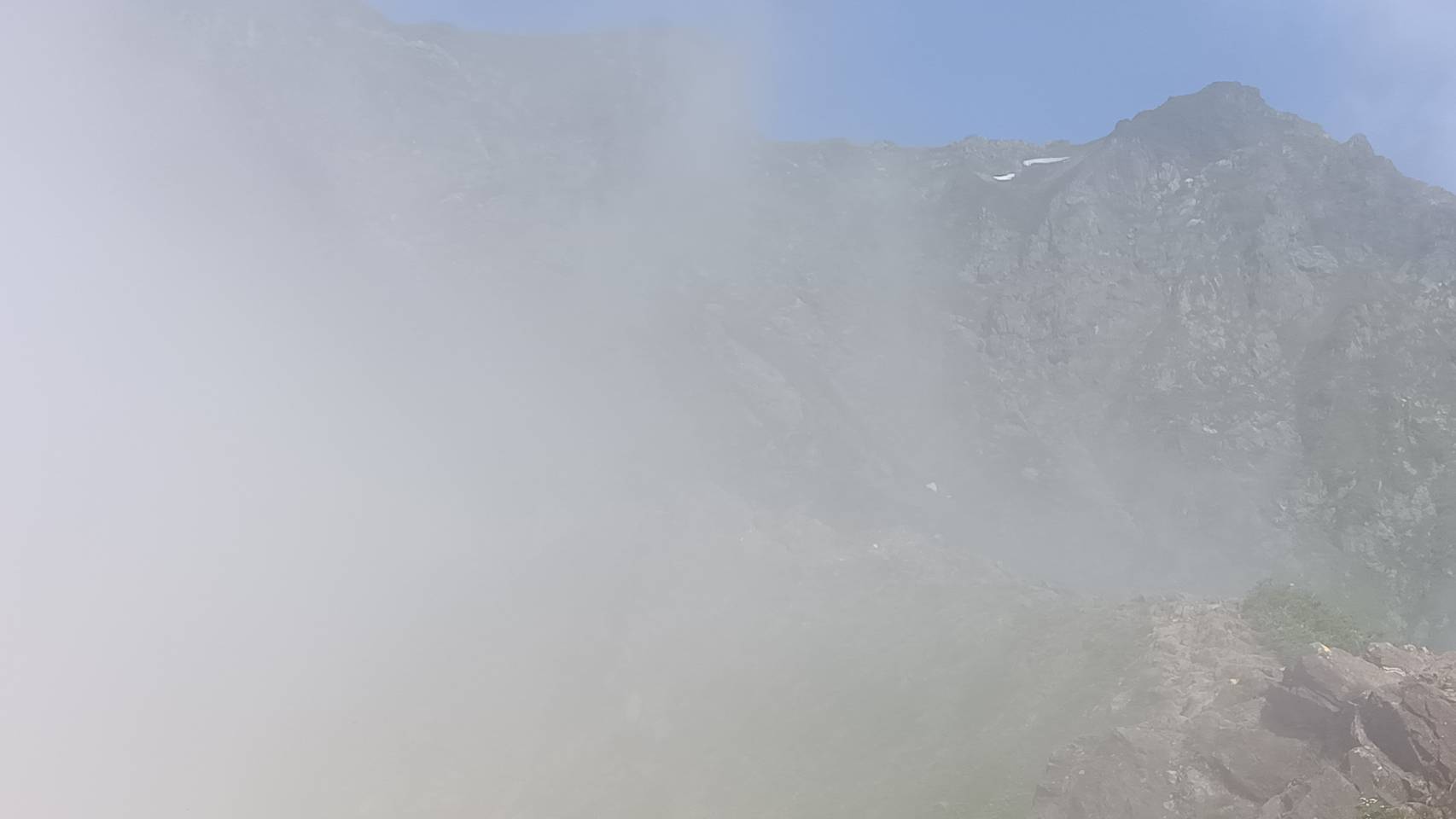 稜線が